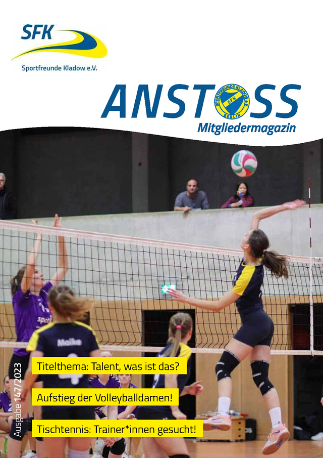 Titelseite ANSTOSS 147