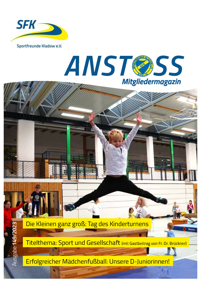 Titelseite ANSTOSS 149