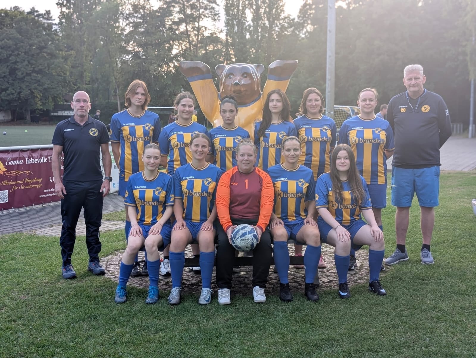Mannschaftsfoto der 1. Frauen, Saison 2026/27