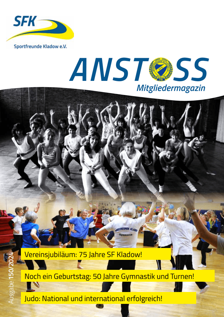ANSTOSS 150: Sportfreunde Kladow feiern ihr 75-jähriges Jubiläum!
