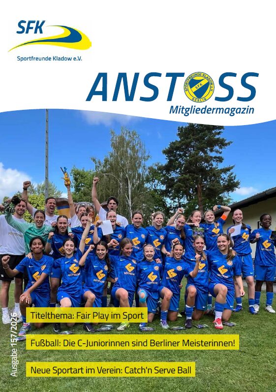 Der neue ANSTOSS (157) ist da!