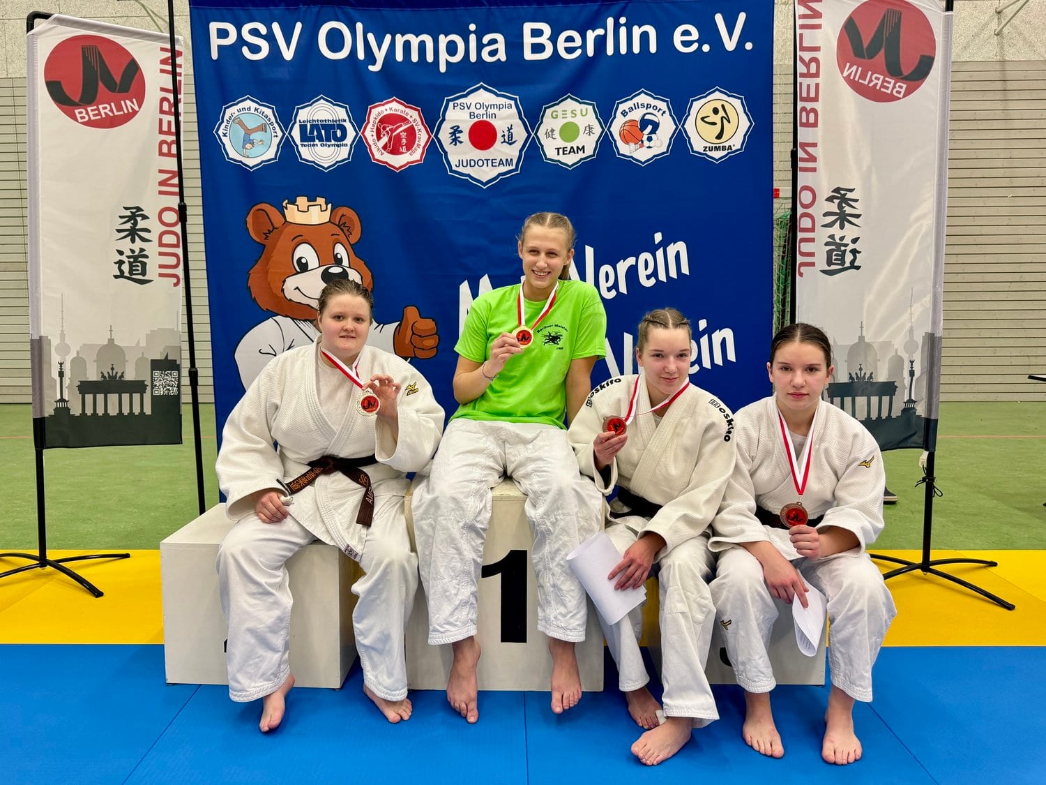 Die Ergebnisse im Januar – Berliner Meistertitel im Judo und der Leichtathletik, Trendumkehr bei den Volleyball-Damen u.v.m.