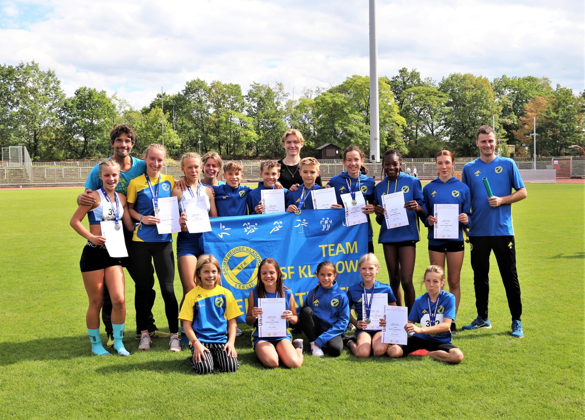 Erfolgreicher Samstag für die Leichtathleten