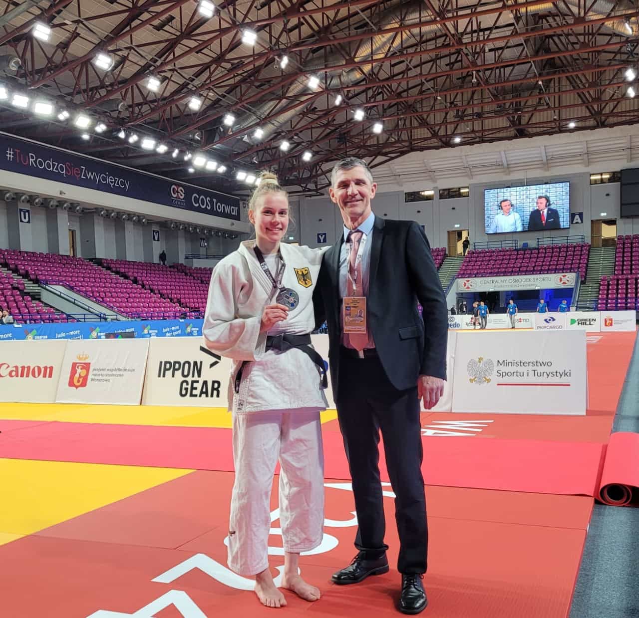 Judo: Silber für Viktoria Folger in Warschau!