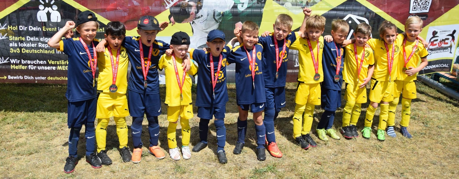 Starker Auftritt der G-Jugend beim mega Airpitches Turnier in Rehfelde